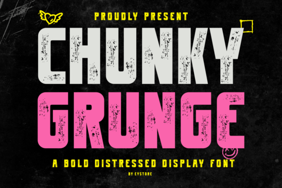 Chunky Grunge Regular: A Bold Choice for Branding