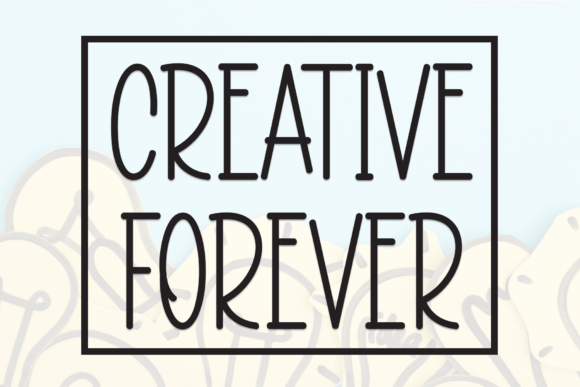Creative Forever: A Versatile Display Font for Editorial Design