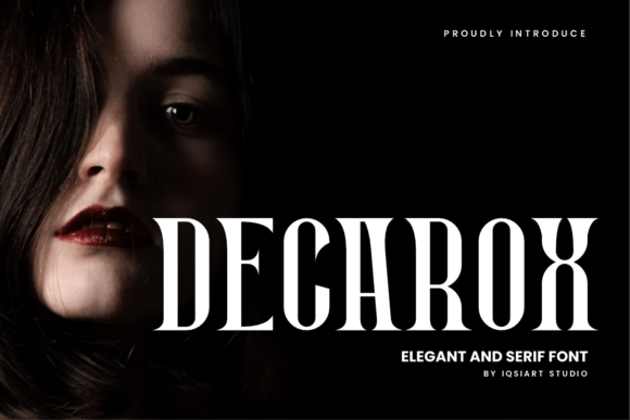 Decarox: The Serif Font That Elevates Your Campaign Headlines