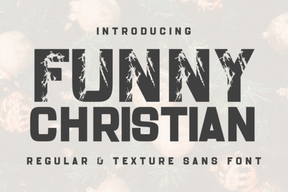 Funnychristian Regular for Festive Web Design