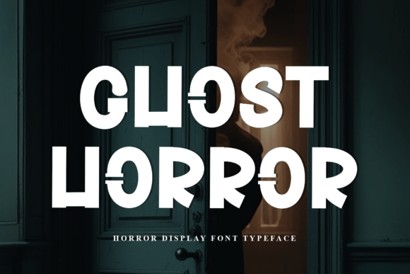 Ghost Horror Font for Editorial Design