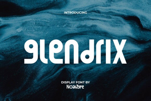 Glendrix: A Display Font for Bold Visual Statements