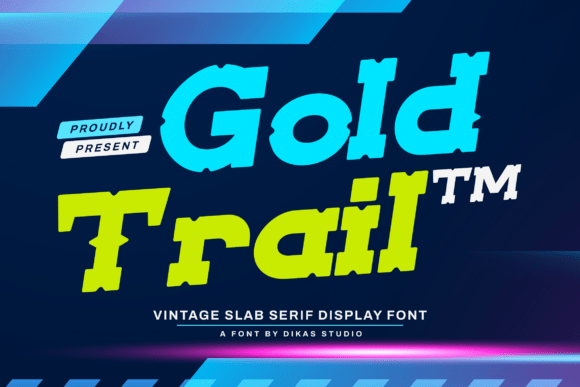 Goldtrail Regular: A Bold Serif for Editorial Impact