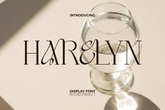 Harelyn: A Display Font for Bold Visual Statements