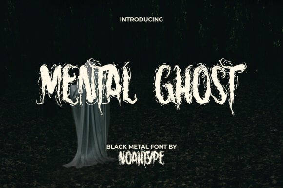 Mentalghost Font for Web Design: A Bold Display Typeface