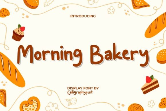 Morning Bakery Font for Handmade Creators
