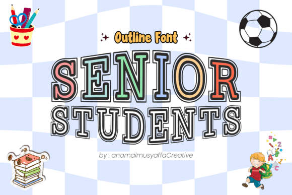 Seniorstudents Regular: The Font That Makes Your Campaigns Pop