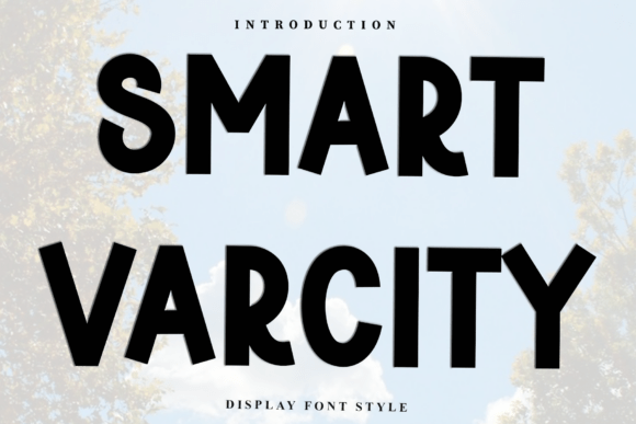 Smart Varcity: A Handwritten Font for Editorial Design