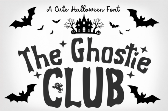 The Ghostie Club Font: A Spooky Sweet Addition to My Craft Studio