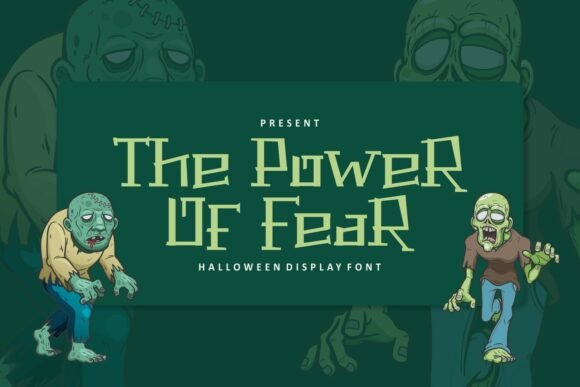 The Power of Fear Regular: A Font for the Bold and the Curious