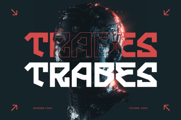 Trabes: A Bold Font for Modern Campaigns