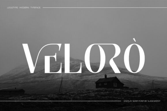 Veloro: A Display Serif Font That Elevates Campaign Design