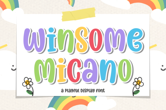 Winsome Micano: A Playful Font for Polished Branding